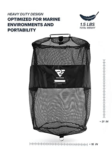 Nylon Mesh Game Bag with Locking Steel Handles