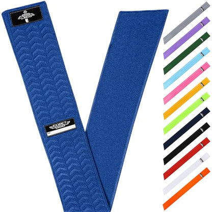Exxact Sports Streamer Blue Football Towel with Hook & Loop (Royal Blue) - color: Royal Blue