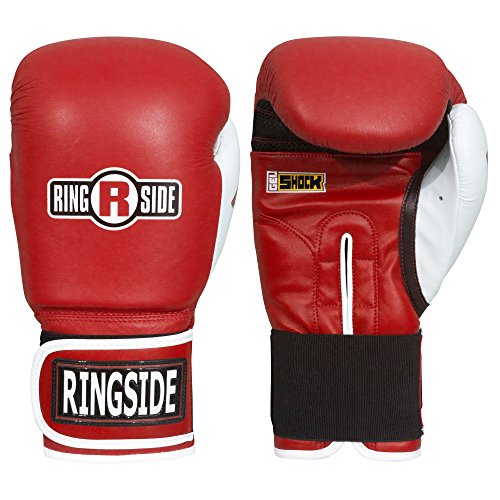 Ringside Gel Shock Boxing Super Bag Gloves - color: Blue, size: Standard