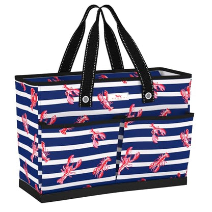 SCOUT Ben Pocket Tote - Multi-use with breakway zipper - color: Catch of the Day