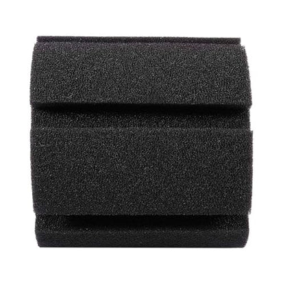 Aquarium Filter Sponge Replacement 4 Pack, Black Aquarium Foam Media for 380 Filter Use, Bio Sponge Pads for Freshwater and Saltwater Displays Replacement