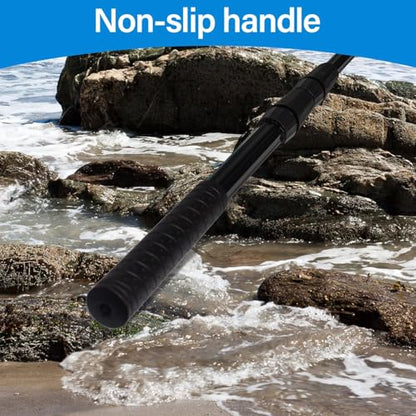 Fishing Net with Handle with Storage Bag,Portable Telescopic Fishing Net Telescoping Handle,Fish Net,Fishing Nets,Extend to 40-63 Inches for Kids Men Women