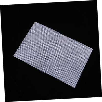 BESPORTBLE 5PCS Multi Purpose Plastic Mesh Grid Sheet for DIY Projects Cuttable Fish Tank Mesh Panel Sturdy and Flexible Crafting Material White - color: White