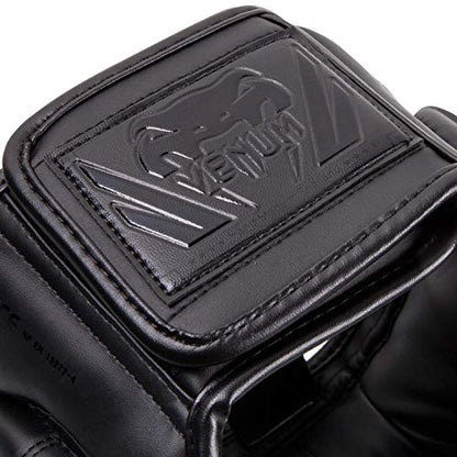 Venum Elite Iron Headgear - color: Black/Black