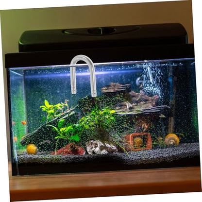 Stainless Steel u Shape Tube Connector for Aquariums Stainless Steel Hose Fittings for Fish Tank and Systems Easy to Install Leakproof Design Aesthetic Appeal