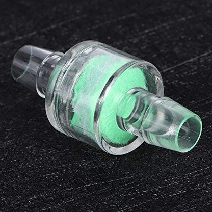 TOPINCN 10PCS ABS Aquarium Bio Filter Breeding Fry Betta Shrimp Green Aquarium Silicone Tube Filter Fish Hose Cleaning Filtration Su(8mm)
