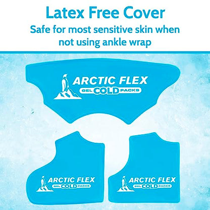 Arctic Flex Gel Replacement Packs - Ice Packs Reusable for Ankle Ice Brace - size: Ankle