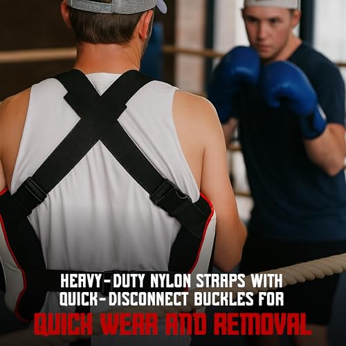 Contender Fight Sports Boxing Body Protector with Shock Absorbing Foam
