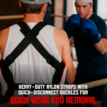 Contender Fight Sports Boxing Body Protector with Shock Absorbing Foam