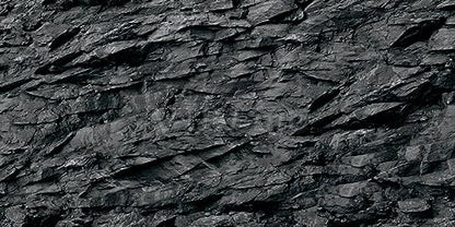 VIP. LINE 3D Effect Black Stone Texture Aquarium Background Poster Fish Tank Backdrop Decorations PVC Background (36" x 16"/ 91 x 41cm) - size: 36" x 16"/ 91 x 41cm