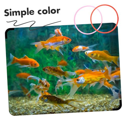 BESPORTBLE Floating Plant Rings Fish Feeding Circles Floating Duckweed Separator Aquarium Decor Green Plant Decor Reusable