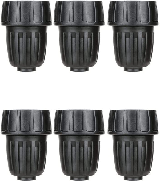 1/2 Inch Drip Irrigation Tubing Faucet Adapter 6 Pack, 3/4" to 1/2" Irrigation System Hose Adapter, 3/4 Inch Faucet Connector Garden Hose Adapter - size: 3/4" to 1/2" Hose Adapter (6 Pack)