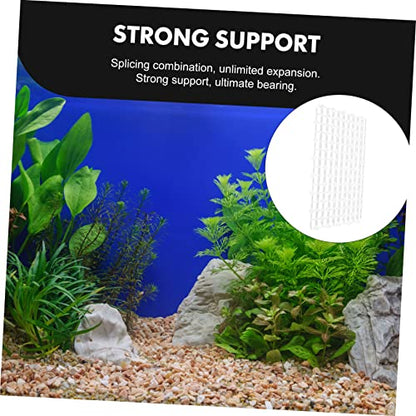 Toddmomy 2pcs Transparent Plate Tank Divider for Aquariums Easy Installation Gravel Strong Bearing Capacity Aquarium Supply for Fish Tank Landscaping