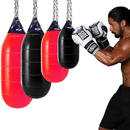 Ringside Hydroblast Water Heavy Bag - Large, Red - MMA Water Bag - Mixed Martial Arts - Adult - color: Black, size: 48 lb
