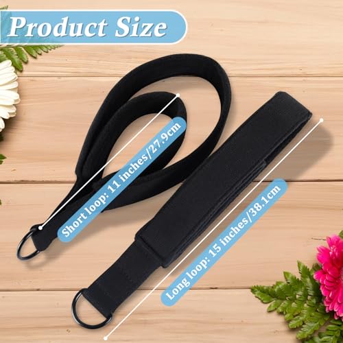 2PCS Pilates Double Loop Straps for Reformer Feet