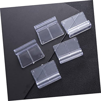 Abaodam 10Pcs Transparent Fish Tank Cover Bracket Durable Plastic Aquarium Support for Tanks for Tropical Fish Aquariums and Home Decor