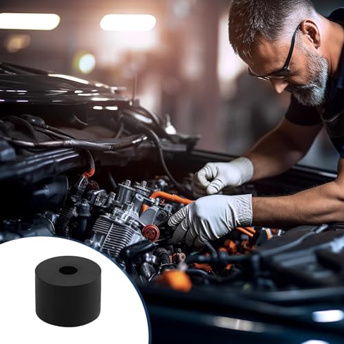 8 PCS Multi Purpose Rubber Spacer, 1-1/5" OD x 5/16" ID x 1" Thickness Rubber Washers for Screws, Anti Vibration Pads for Bolts, Car, Boat, Home (30 * 8 * 25mm) - size: 1-1/5" OD x 5/16" ID x 1" Thickness