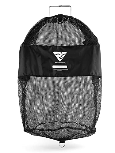 Nylon Mesh Game Bag with Locking Steel Handles