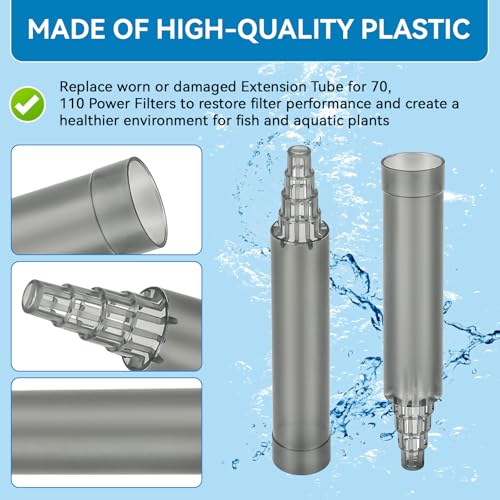 Filter Intake Extension Tube Repalcement for AquaClear Extension Tube for 70, 110 Power Filters Aquaclear Aquarium Filter Parts