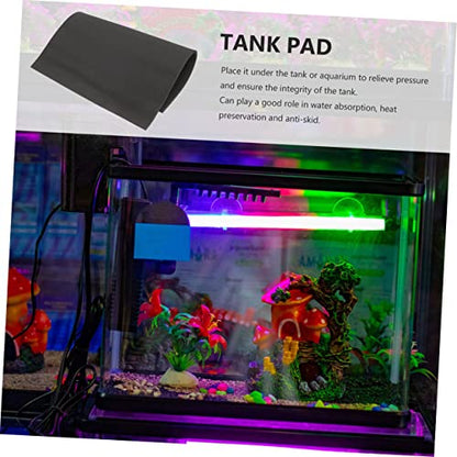 COLLBATH Thickened Fish Tank Mat Non- Bottom Pad for Aquariums Water Absorbent and Shock-Absorbing Cushion Base for Fish Tanks and Reptile Terrariums