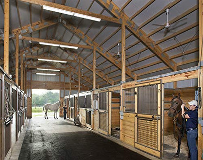 American Floor Mats - Horse/Stable Mats - Heavy Duty Stall Mats - Thick, Durable Rubber Flooring Solid Black 3/4" Thick – 4' x 10' Mat - size: 3/4" Thick – 4' x 10' Mat