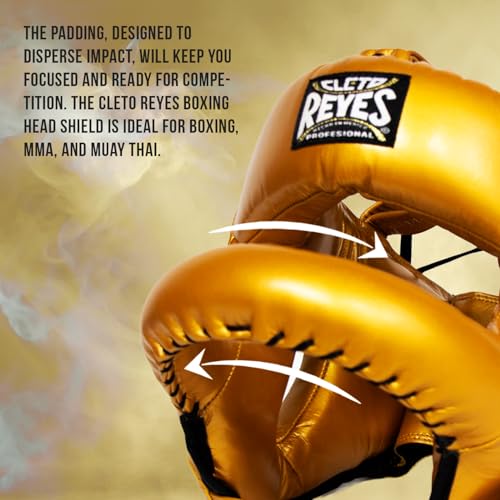 CLETO REYES Boxing Headgear with Face Bar for Men and Women, Protective Head Guard Face Saver, Sparring Fighting Sports - color: Classic Red
