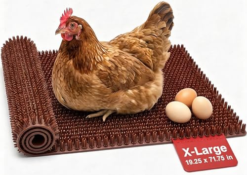 HenGear Chicken Nesting Pads, Astroturf NXT v5.2 Nesting Pads for Chicken Coop, Washable and Reusable Bedding for Clean Egg Collection, Comfortable Laying Surface for Chicken Nesting Boxes, XL - size: X-large