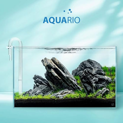 Aquario Neo Flow - Freshwater Aquarium Lily Pipes for Planted Aquarium Canister Filters, Cuttable, Adjustable, Modular Fish Tank Lilys, Non-Suction Cup - Large, 17mm OD for/fits 5/8"(16/22) Tubing