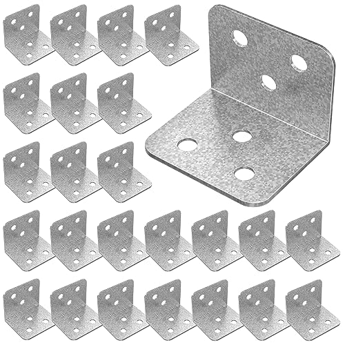 40 Pcs Metal Corner Braces, 1.5in L Brackets for Wood, 90 Degree Heavy Duty Wide Corner Patterned Metal Corner Bracket for Wood Furniture Bed Chair (1.5*1.1in) - size: 1.5*1.1in