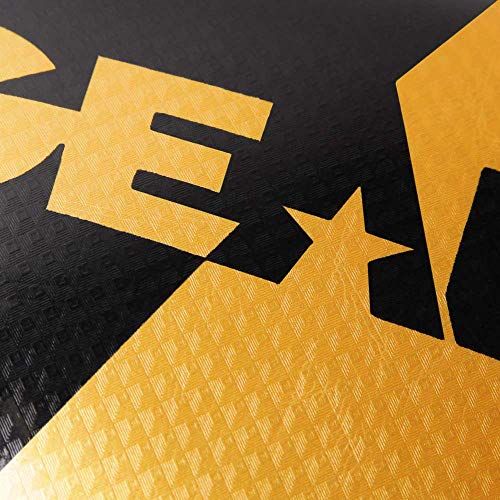 Revgear Pinnacle Boxing Glove | Entry Level | Comfortable & Stylish - color: Gold/Black, size: 12OZ