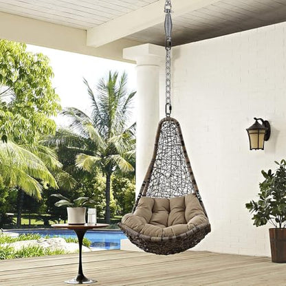 SELEWARE Hammock Chair Hanging Kit, Bearing Swing Hanger w/Spring & Chain | Stainless Steel 360° Swivel Swing Hooks, Ceiling Mount for Hanging Indoor Outdoor Swing Hammock Chair Yoga Silk Punching Bag - color: Bearing Swing Hanger With Chain & Conical Spr