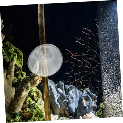 40pcs Soft Clip Holders for Aquarium Oxygen Tubing Cup Fasteners with Card Slot Convenient and Space-Saving Aquarium Pipe Clamp