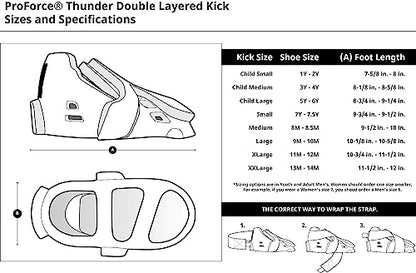 ProForce Thunder Double Layered Protective Sparring Gear Bundle - Headgear, Gloves, and Shoes (Pink, Medium)