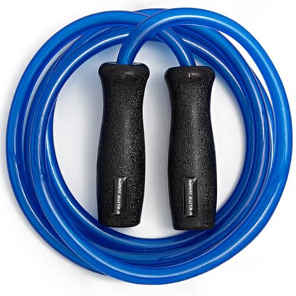 Elite Jumps Muay Thai 2.0 Weighted Jump Rope for MMA, 1.1 lbs, 8 ft - color: Blue