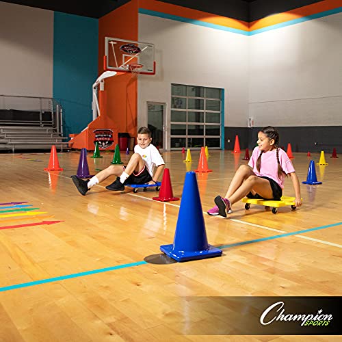 Champion Sports - color: Neon Yellow, size: 5 Inch Diameter