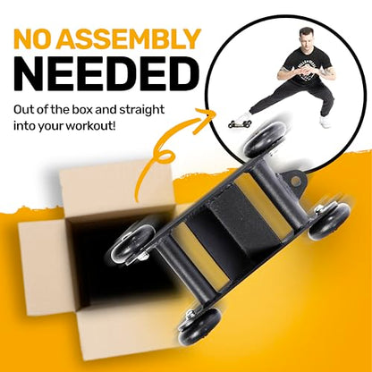 Ab Glider Machine Bells of Steel - Single Floot Glute Ham Developer