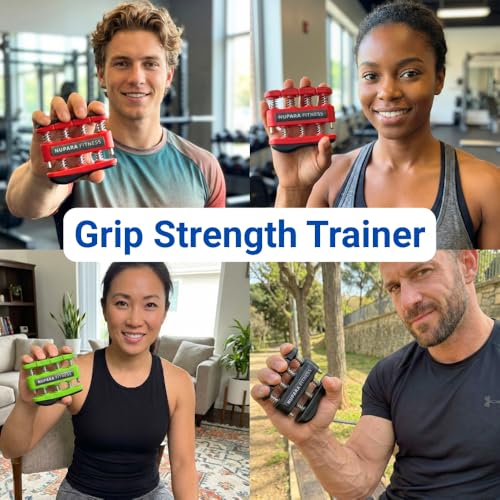 Grip Trainer | Hand Strengthening Device | Hand Exerciser - color: Max