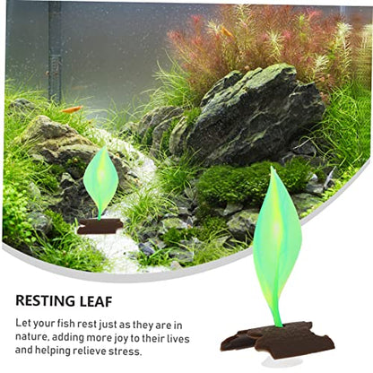Fish Hammock Pad Cup Bed for Aquarium Fish Resting Easy Installation Natural Decoration and Aquariums