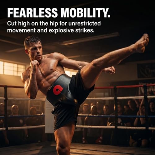 Amber Fight Gear PU Leather Groin Protector - size: Large