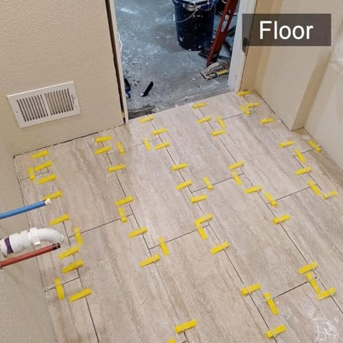 Tile Leveling System with Tile Plier - 3000-Piece Tile Spacers Clips and 300-Piece Reusable Wedges - Tile Tools Set for Stone Installation - size: 1/8 Inch * 3000 Spacers