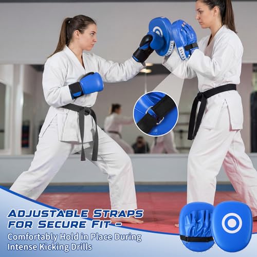 7 in 1 Taekwondo Kick Pad Boxing Training Equipment - color: Blue