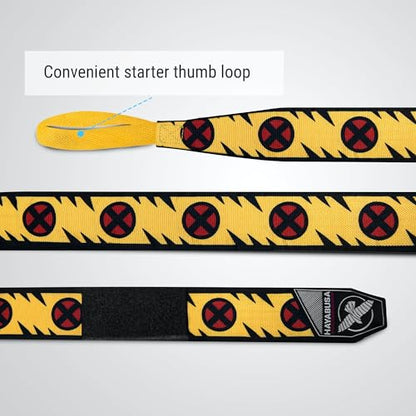 Hayabusa Marvel Hero Elite Mexican Style Boxing Hand Wraps for Men & Women - color: Wolverine