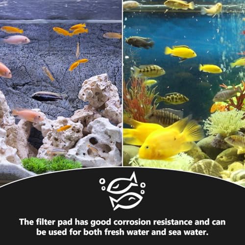 VANZACK 5 Pack Aquarium Filtering Plates 5.70X5.70X0.98In Fish Tank Bottom Filter Plate Divider Board Grid for Undergravel Filter System
