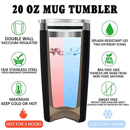 Fufandi Fishing Gifts For Men - Gifts for Fisherman - Fishing Christmas Gift, Birthday Fathers Day Gift for Dad, Men, Husband, Him - Tumbler Cup 20oz