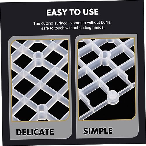 2pcs -Resistant Aquarium Divider Panels for Fish Tank Professional Gravel Board Isolation System Easy to Install Bottom Accessory