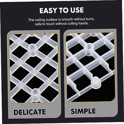 2pcs -Resistant Aquarium Divider Panels for Fish Tank Professional Gravel Board Isolation System Easy to Install Bottom Accessory