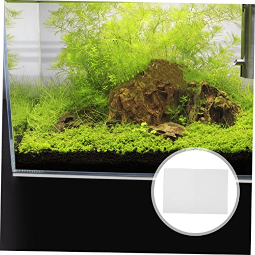 Abaodam Shockproof Thickened Fish Tank Mat Durable Aquarium Pad for Skid Resistance and Leveling Base for Fish Tanks Easy to Use - color: White