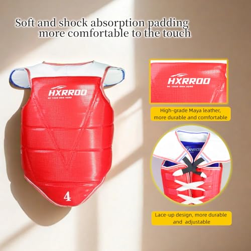 Upgraded Taekwondo Sparring Gear Set, Training Equipment, Light Weighted and Soft, for Taekwondo Karate Trainer Youth Adult - color: blue, size: 1#