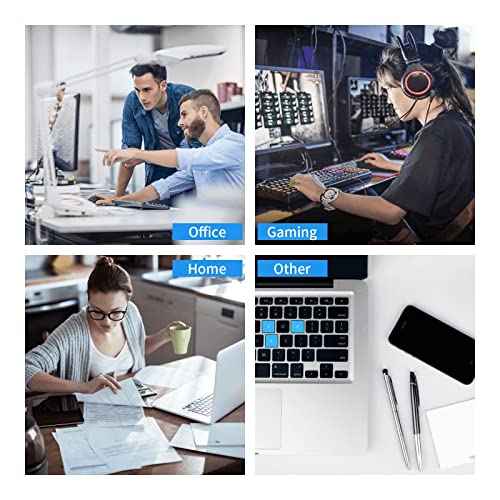 Horn Fish Tank Gaming Mouse Pad Anti-Slip Rubber Base Laptop Mouse Mat for Home Computer Mousepad 10 X 12 Inch