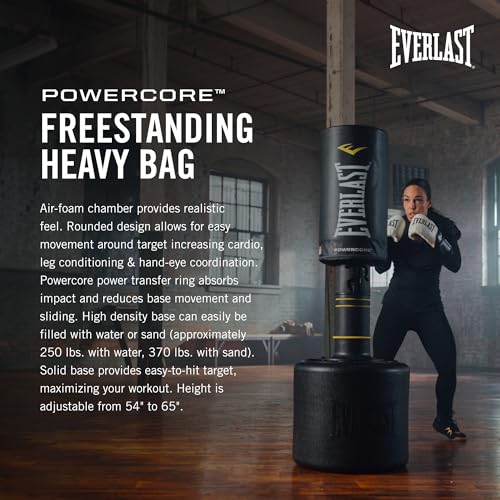 Everlast Unisex Power Core Freestanding Punch Bag